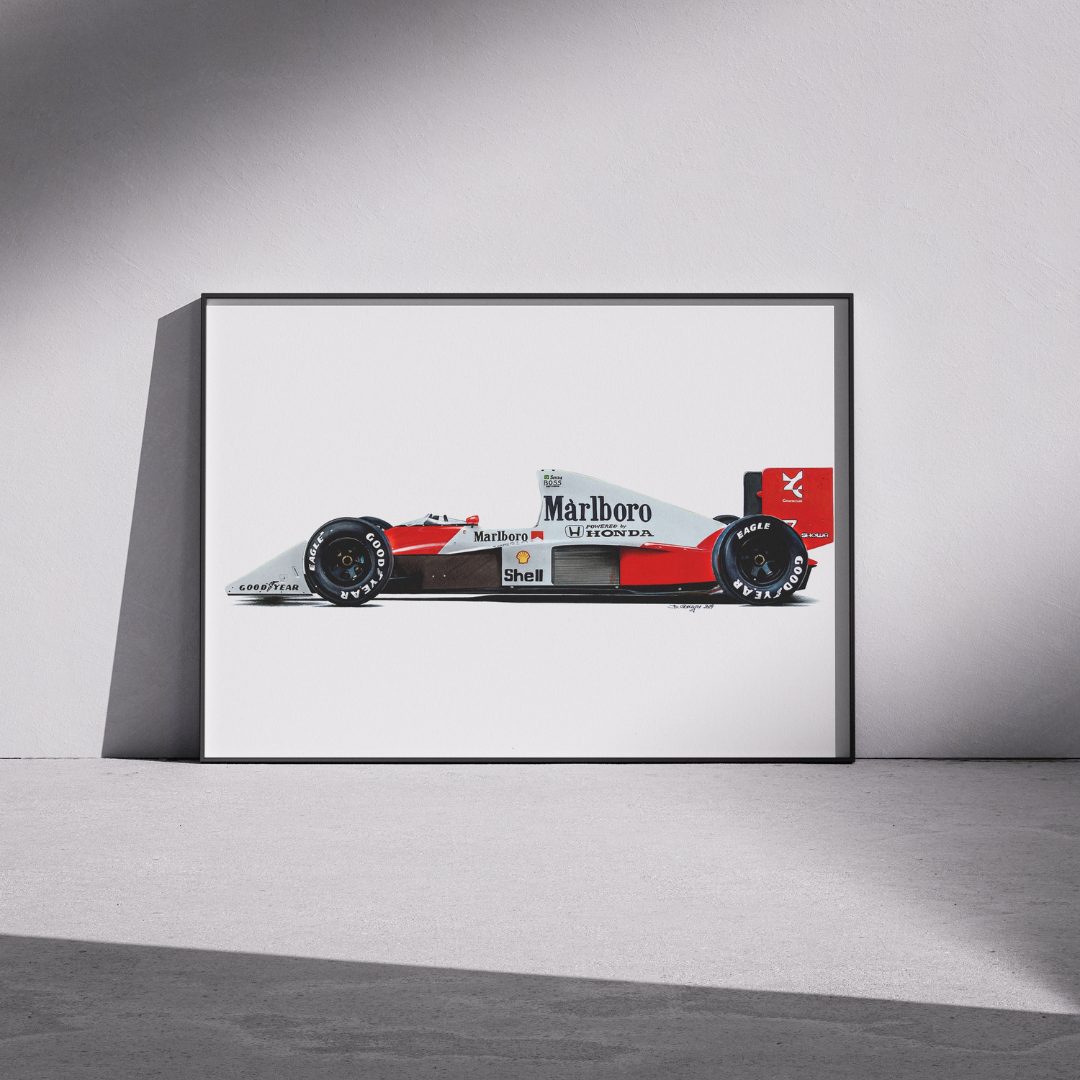 Mclaren MP4/5B #27 Ayrton Senna 1991 World Champion