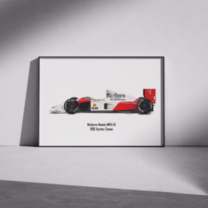 Mclaren MP4/6 #1 Ayrton Senna 1991 World Champion
